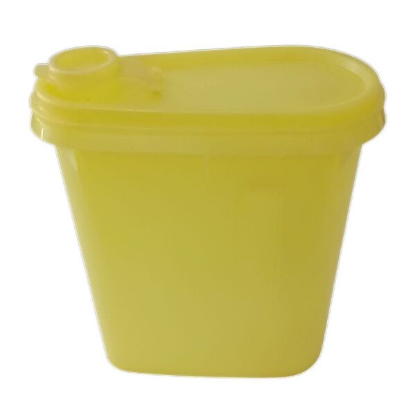 Tupperware Beverage Buddy Yellow Pitcher 792-7 Vintage Store & Pour 1 Quart - Picture 11 of 16
